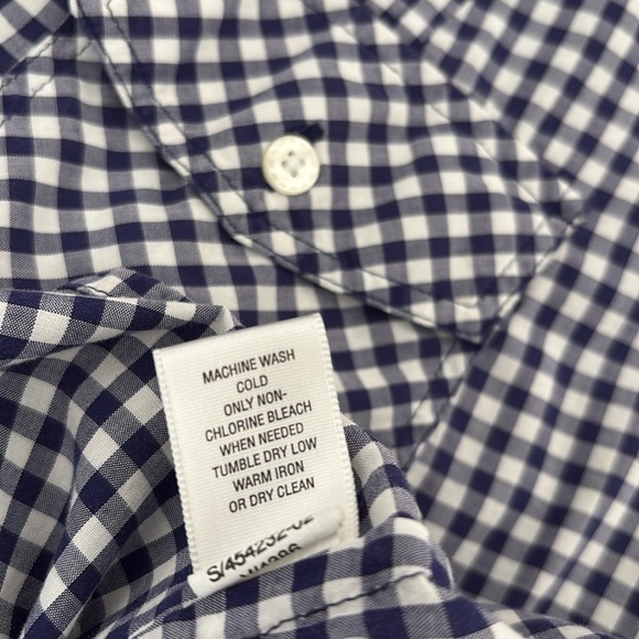 BANANA REPUBLIC GINGHAM TOP - Picture 5 of 5